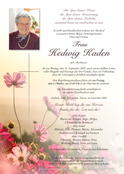 Hedwig Kaden